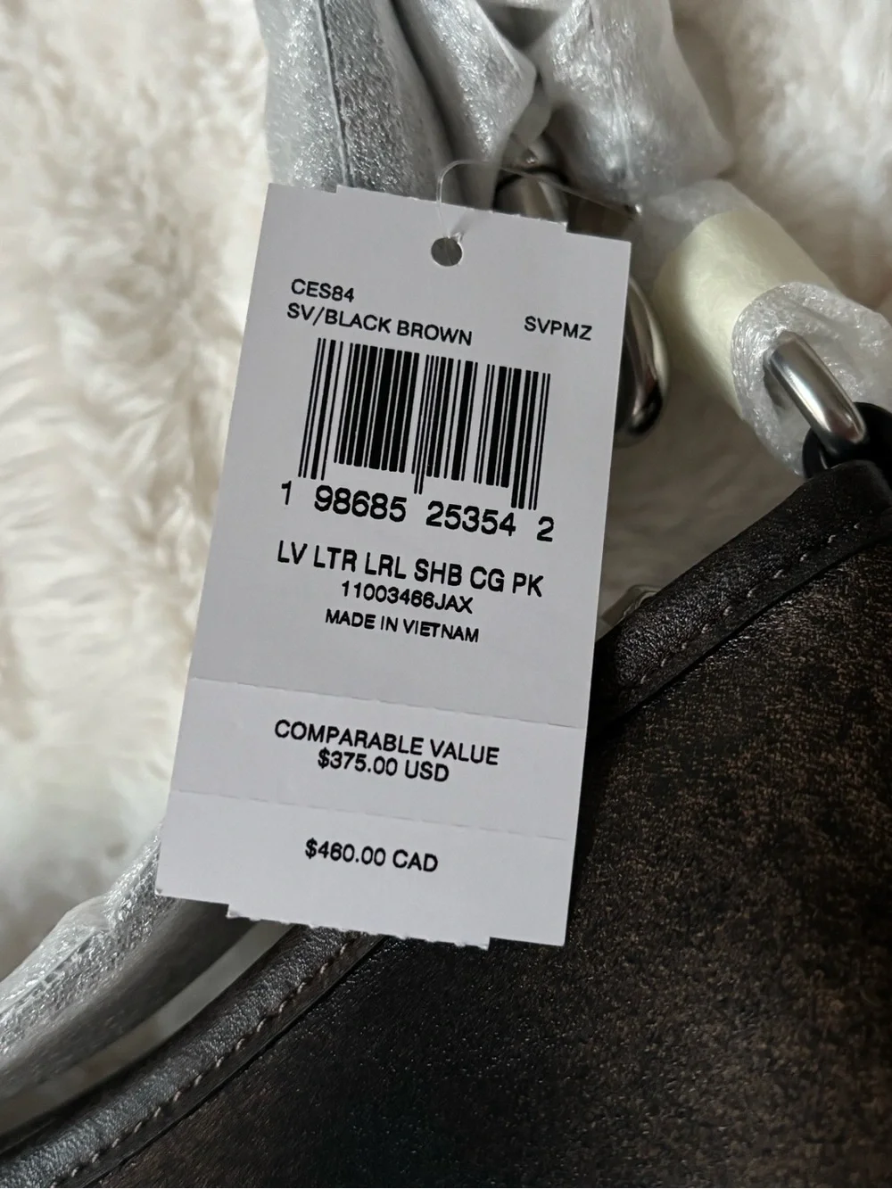 COACH Laurel Shoulder Bag With Pockets In Loved Leather-Large